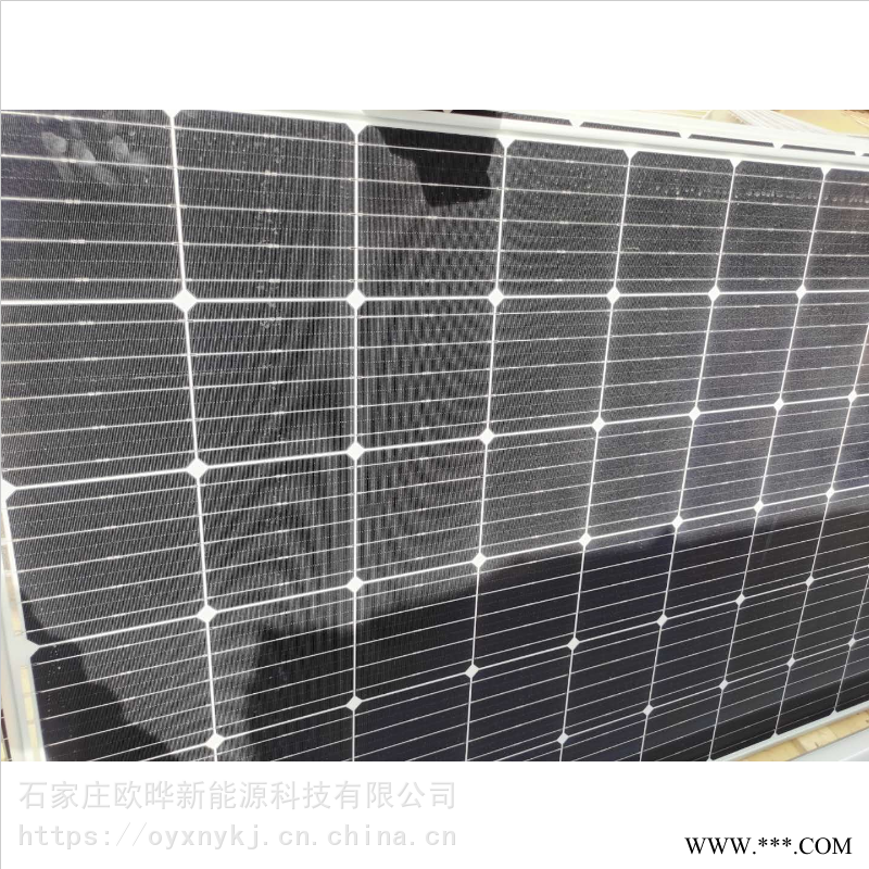 太阳能光伏发电组件太阳能光伏板晶澳单晶双面双玻带框光伏板太阳能组件