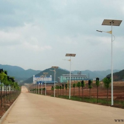 桂林恭城太阳能LED城市道路灯户外庭院太阳能LED灯规格定制施工安装