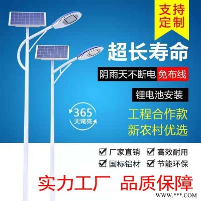 太阳能LED灯厂家 新农村太阳能路灯 5米6米7米 英谷YG-06节能路灯