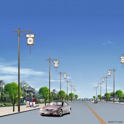 霁月灯饰  批发一体化新农村30w太阳能路灯 新款太阳能户外道路照明灯厂家