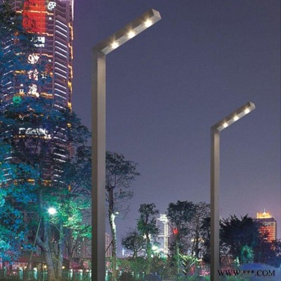 现货供应太阳能led庭院灯,现代方形小区铝型材庭院灯,固安大型广场led景观灯,英谷光电