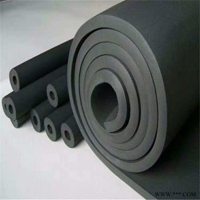 烁玥保温材料有限公司生产   橡塑保温管 阻燃空调太阳能保温管 B1级橡塑管