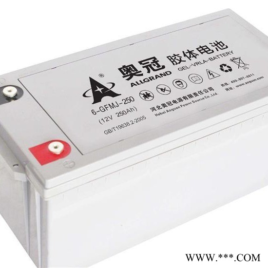 奥冠胶体蓄电池6-GFMJ-100/12V100AH计算机UPS太阳能直流屏备用电