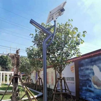 户外铝型材景观灯厂家 3米花园别墅超亮太阳能庭院灯 广场小区LED道路灯英谷JGD06
