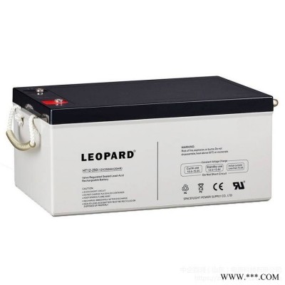 美洲豹蓄电池12V55AH LEOPARD蓄电池HST12-55太阳能风能储备电池