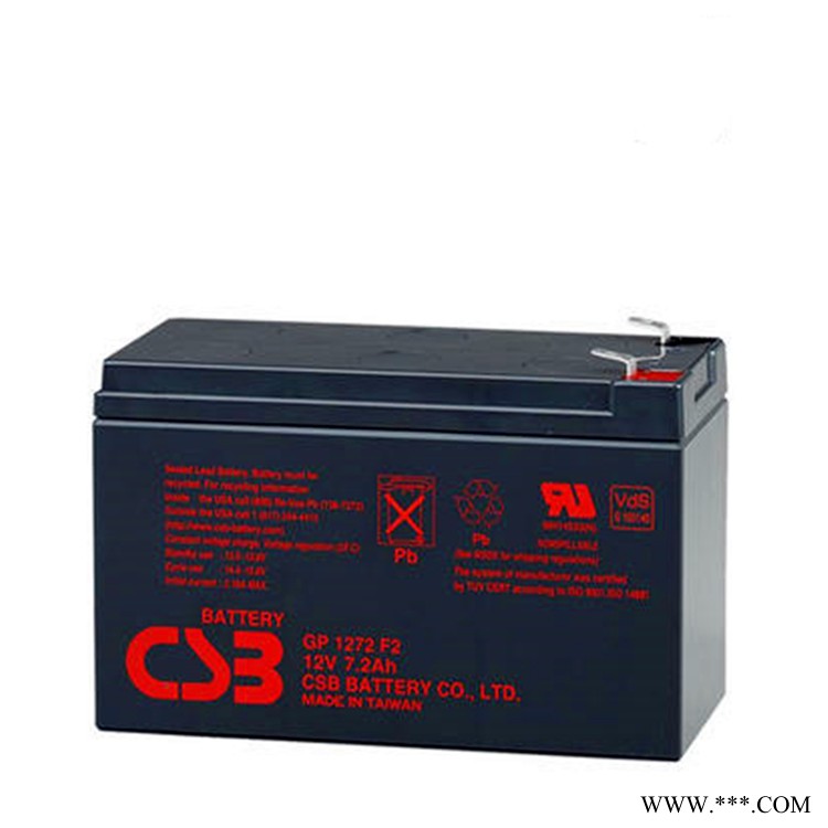 继航百货 CSB蓄电池GP12260 太阳能蓄电池 规格报价