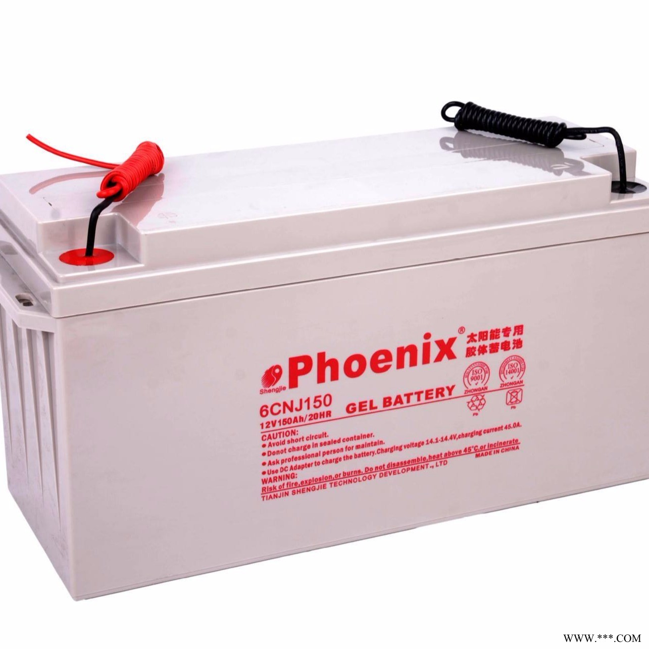 现货供应 phoenix蓄电池 6CNJ150 太阳能蓄电池 12V150AH 凤凰免维护胶体电瓶 现货供应