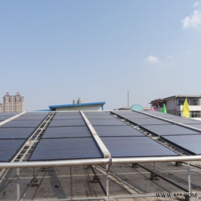 长治平板式太阳能-太原天洁科技公司-平板式太阳能集热工程