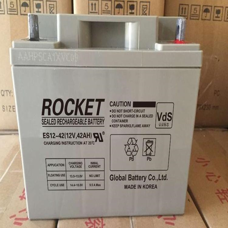 火箭蓄电池ES100-12 12V100AH示例图3