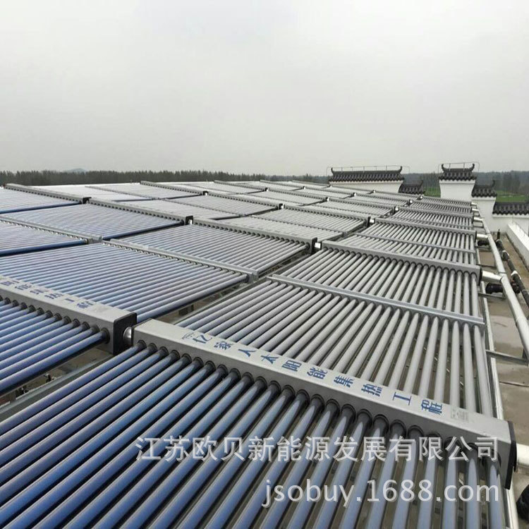 2学校太阳能工程集热器/酒店大型太阳能热水器/太阳能集热管示例图11