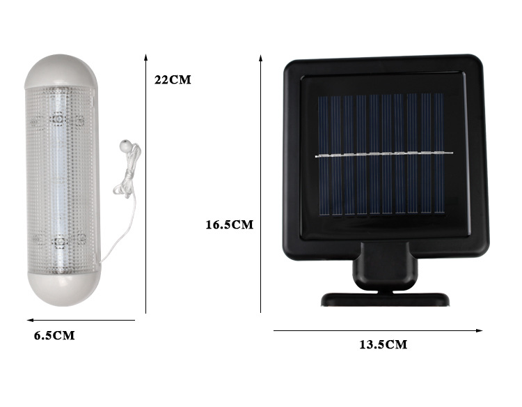 分体式 太阳能拉线灯 户外照明 户外灯太阳能照明 大量销售示例图5