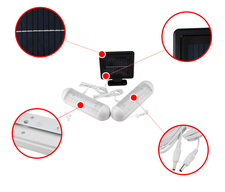 分体式 太阳能拉线灯 户外照明 户外灯太阳能照明 大量销售示例图7