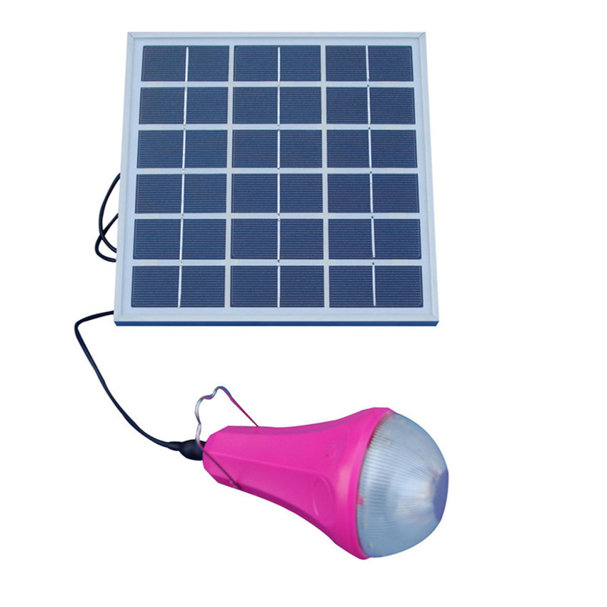 太阳能灯泡报价锂电池太阳能小夜灯光伏发电系统一拖一遥控灯示例图12