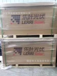 乐叶单晶300  305高效组件 隆基乐叶单晶300W光伏发电系统 电池板示例图2
