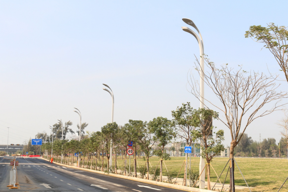 桂林恭城太阳能城市道路灯户外庭院太阳能灯规格定制施工安装