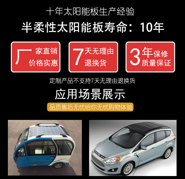 50w太阳能充电器 太阳能充电板 户外太阳能充电 野外作业充电示例图2