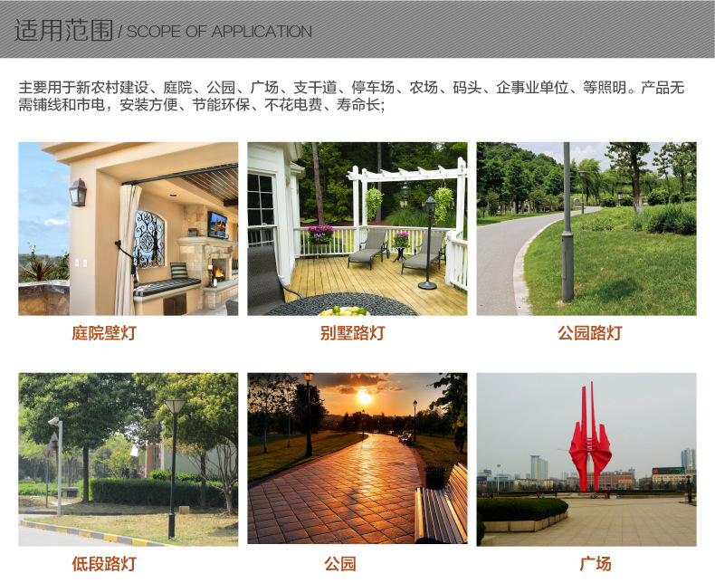 厂家直销 太阳能草坪灯 不锈钢草坪灯 LED草坪灯 太阳能灯示例图17