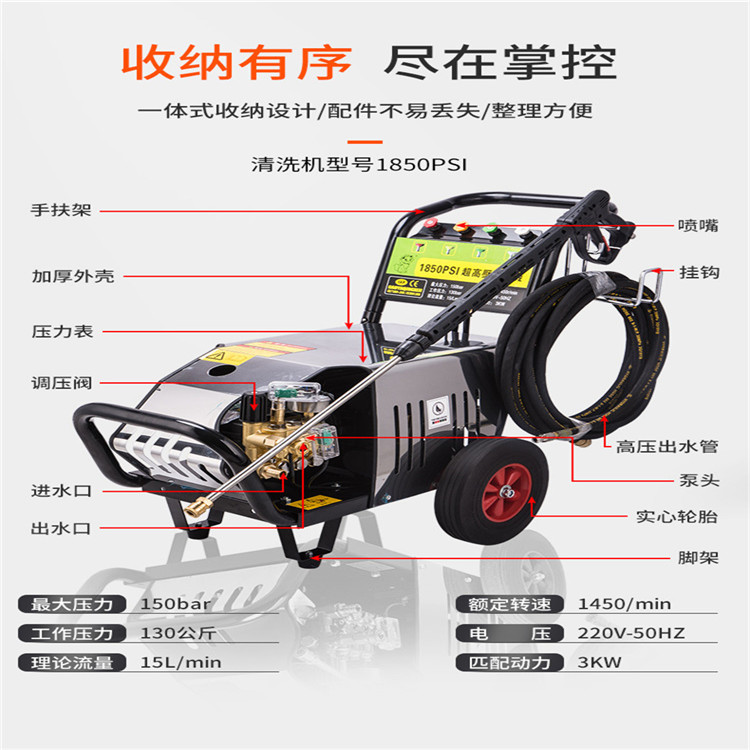 卖高压清洗设备 超高压清洗机 大功率除锈清洗机 派信
