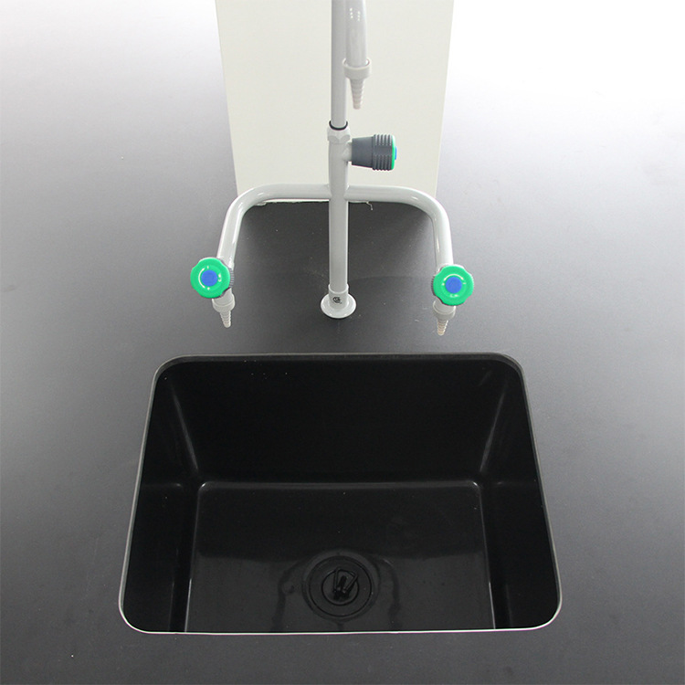 实验室清洗设备水槽龙头 冷热洗涤水龙头 PP水槽及三口水龙头定制示例图4