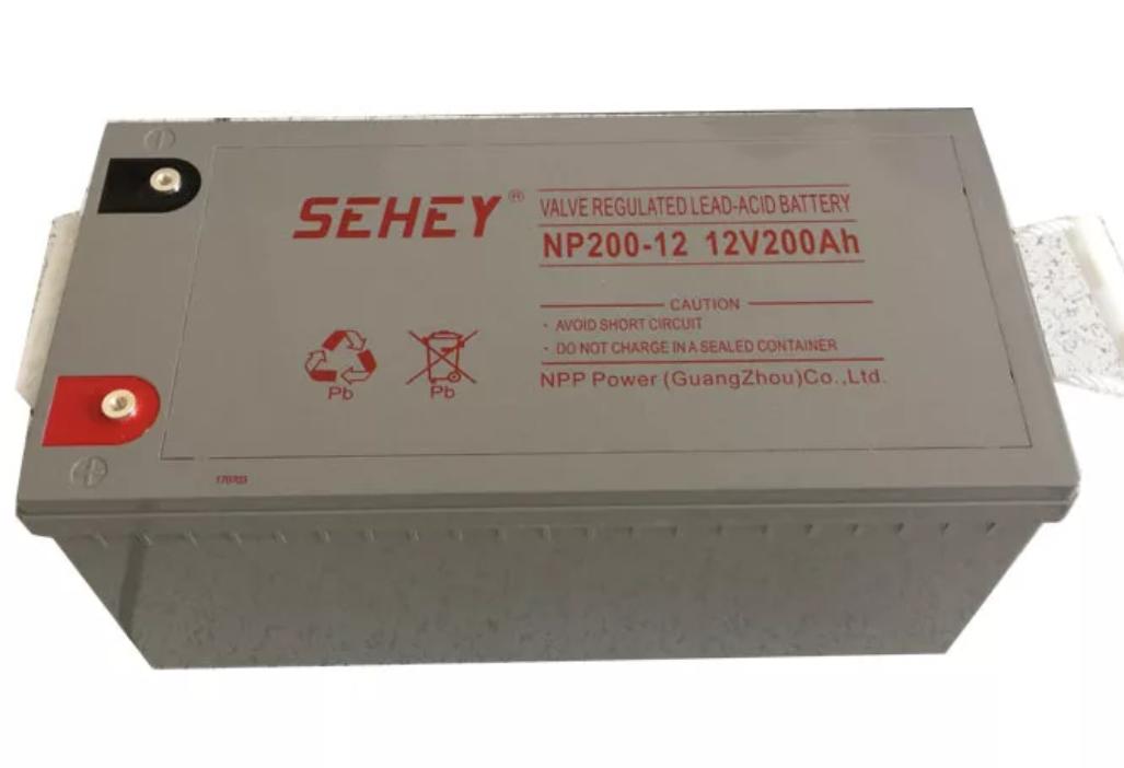 西力蓄电池NP200-12 SEHEY电池12V200AH ups不间断电源 直流屏铅酸太阳能蓄电池示例图3